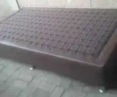 Somier plaza y media  + colchon marca Exclusive Brasileira Semi nuevo. - 6