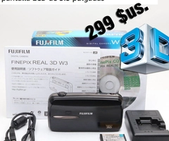 Cámara Fujifilm Real 3D W3 + Tripode de regalo - 3