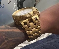 RELOJ INVICTA VENOM BAÑADO A ORO 18k - 5