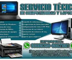 SERVICIO DE MANTENIMIENTO DE COMPUTADORAS, LAPTOP, REDES, IMPRESORAS