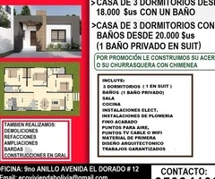 PROMOCION DE CONSTRUCCIONES ECONOMICAS EN SANTA CRUZ - 3