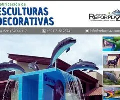 Embellece tu paraíso acuático con REFORPLAZ: Esculturas Decorativas para Balnearios - 2