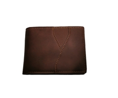 ¡Billetera para hombre en cuero PU - Elegante y duradera, café! - 5