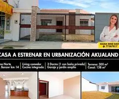 Casa en Venta en Urbanización Akualand!