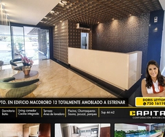 Edificio Macororo 12 departamento totalmente amoblado en alquiler