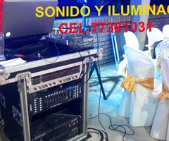 AMPLIFICACION DISPONIBLE PARA CARNAVAL CEL 77381031