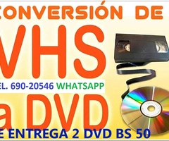 PASADO DE CASETT DIGITALIZACION CEL 69020546 - 2