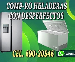 COMPRO CON DESPERFECTOS HELADERAS - 2
