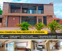 ¡Oportunidad de casa en venta para negocio o vivienda zona G77! ????????