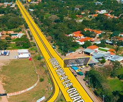 VENDO TERRENO BIEN UBICADO, SOBRE AVENIDA DOBLE VIA LA GUARDIA KM 14 - 3