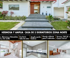 HERMOSA CASA EN VENTA EN LA ZONA DE MUTUALISTA Y ALEMANA