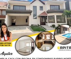 CONDOMINIO BARRIO NORTE – AMPLIA CASA EN ALQUILER