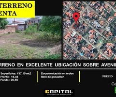 TERRENO EN VENTA ZONA AVENIDA BLOOMING