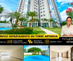 Departamento en alquiler Torre Artemisa, Zona Sur Santa Cruz