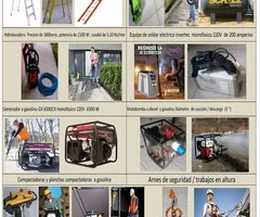 Alquiler de equipos y herramientas - 2