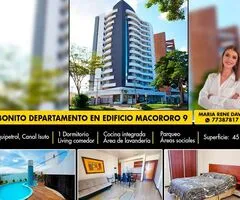 DEPARTAMENTO EN ALQUILER EN EDIFICIO MACORORO 9