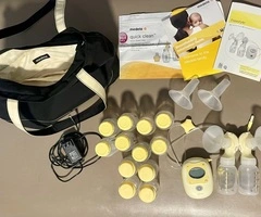 Extractor de leche materna eléctrico y portátil marca Medela