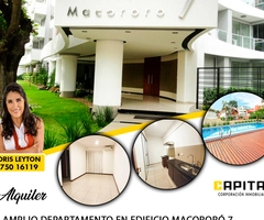 DEPARTAMENTO EN ALQUILER – EDIFICIO MACORORO 7