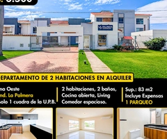 ALQUILÁ TU NUEVO HOGAR EN CONDOMINIO “LA PALMERA”