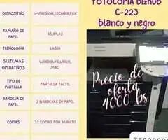 venta de fotocopia minolta 223 blanco y negro