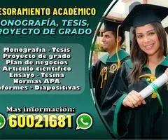 SERVICIO DE ELABORACION DE PERFIL, MONOGRAFÍAS, TESIS, PROYECTOS, NORMAS APA, VANCOUVER