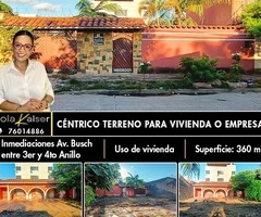 Oferta! Terreno en venta Zona Bush