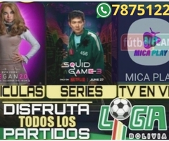 ACTIVA TU CUENTA MICA PLAY TV  cel . 78751221