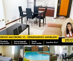 EDIFICIO MACORORO 10 – ALQUILO DEPARTAMENTO AMOBLADO
