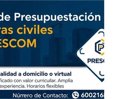 CURSO DE: PRESUPUESTACION DE OBRAS CIVILES EN PRESCOM - 5