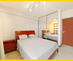 Departamento amoblado en alquiler zona norte en condominio - 9