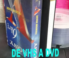DIGITALIZACION DE CASETT VHS Y VIDEO 8 CEL 69020546