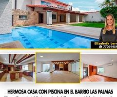 Casa con piscina en alquiler en el barrio Las Palmas