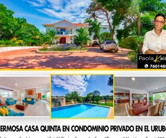 Casa quinta con piscina en alquiler, Urubo, Santa Cruz, Bolivia