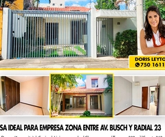 IDEAL PARA EMPRESA – ALQUILO CASA ENTRE LA AV BUSCH Y RADIAL 23