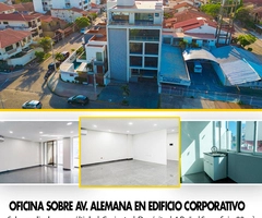 MODERNAS OFICINAS EN ALQUILER SOBRE AVENID ALEMANA