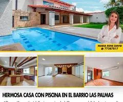 EXCLUSIVA CASA EN ALQUILER EN BARRIO LAS PALMAS!!
