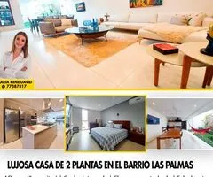 CASA EN ALQUILER DE 4 DORMITORIOS EN BARRIO LAS PALMAS!!