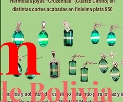 Venta de joyas "Cruzeñitas" (Cuarzo citrino)