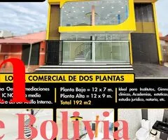 LOCAL COMERCIAL EN ANTICRETICO ZONA BUSCH