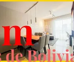 DEPARTAMENTO AMOBLADO EN EDIFICIO MACORORO 8