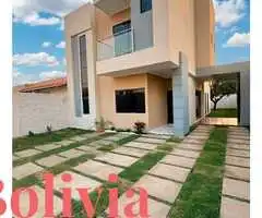 Hermosa casa en venta a estrenar en Zona Norte Km 8 1/2 entrando por Mainter Tc7