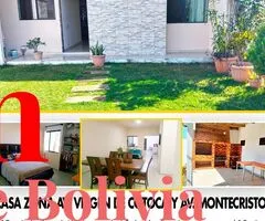 VENDO CASA A ESTRENAR EN CONDOMINIO ZONA VIRGEN DE COTOCA