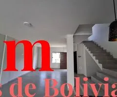 VENDO CASA A ESTRENAR PRECIO CON TIPO DE CAMBIO OFICIAL ZONA NORTE 8VO ANILLO