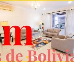 AMPLIA CASA SEMIAMOBLADA EN ALQUILER CON PISCINA ZONA VILLA BONITA