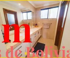 AMPLIA CASA SEMIAMOBLADA EN ALQUILER CON PISCINA ZONA VILLA BONITA - 12