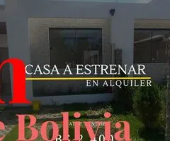 CASA A ESTRENAR EN ALQUILER EN VALLE SANCHEZ - 3