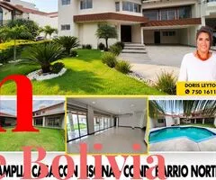 EN CONDOMINIO BARRIO NORTE – ALQUILO AMPLIA CASA C/PISCINA - 3