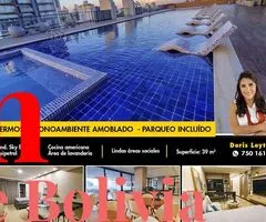 DEPARTAMENTO AMOBLDO EN EDIFICIO SKY ELITE EQUIPETROL