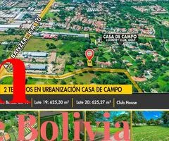VENDO TERRENOS EN CONDOMINIO CASA DE CAMPO