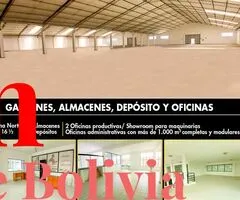 COMPLEJO DE GALPONES, DEPOSITOS Y OFICINAS EN ZONA NORTE